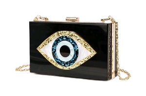 Open image in slideshow, BLUE EYES CLUTCH
