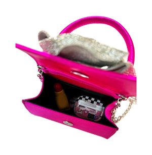 PINK BLING HAND BAG