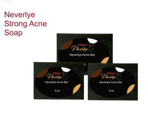 Open image in slideshow, 3-NEVERLYE BLACK ACNE SOAP
