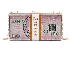 MONEY STONE CLUTCH